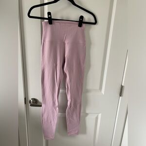 Lululemon light pink. align leggings size 4